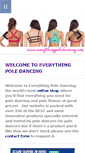 Mobile Screenshot of everythingpoledancing.com